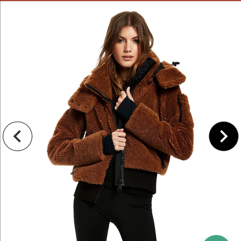 SAM NYC size S Sherpa jacket